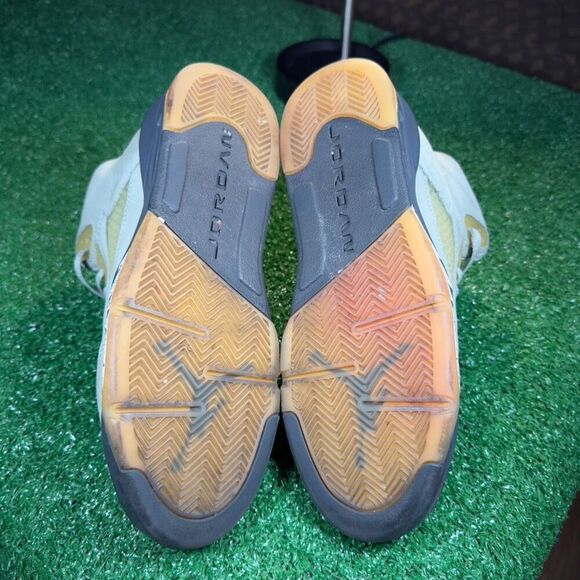 AIR JORDAN 5 JADE - Kids Basketball Shoes - SIZE 6Y - Picture 8 of 9